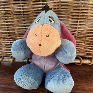 Disney Eeyore plush from Winnie the Pooh.